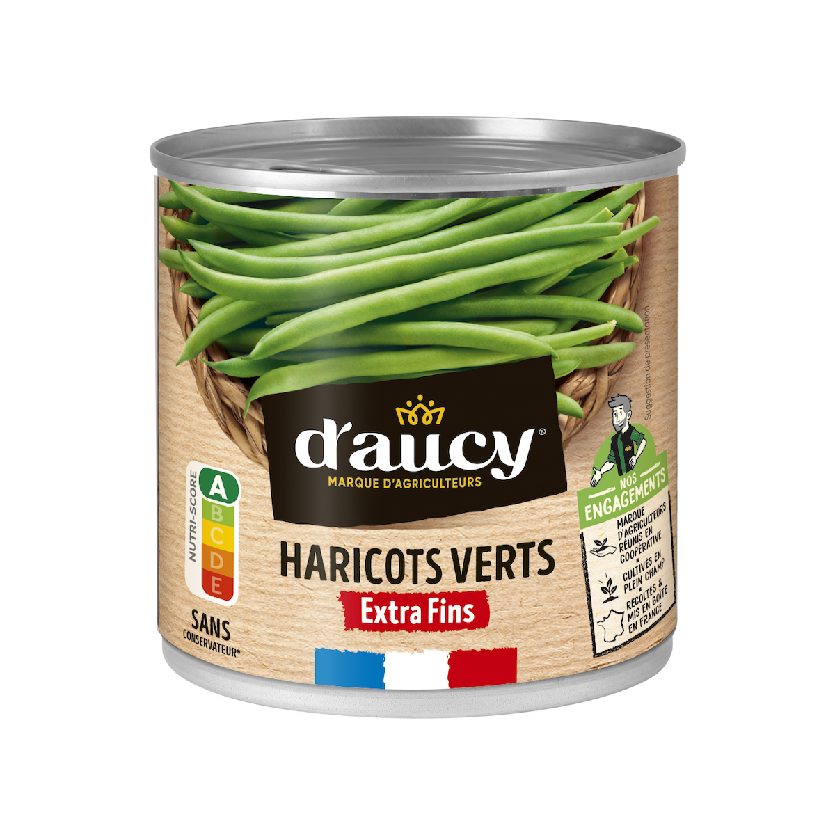HARICOTS VERTS EXTRA FINS 1/2