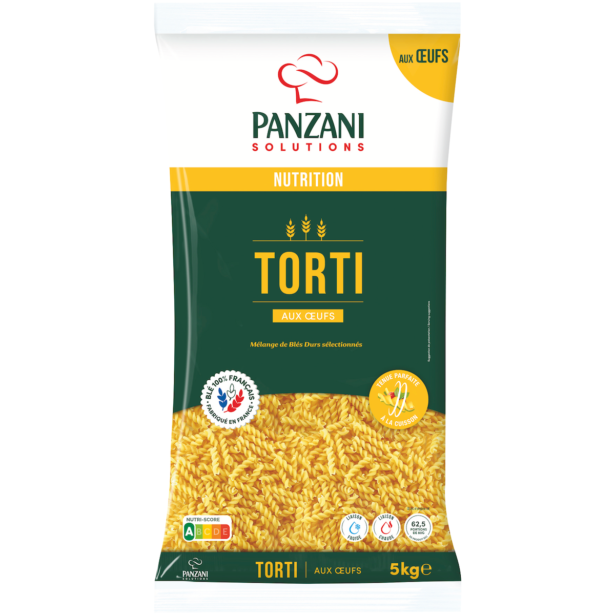 TORTI AUX OEUFS SAC 5 KG