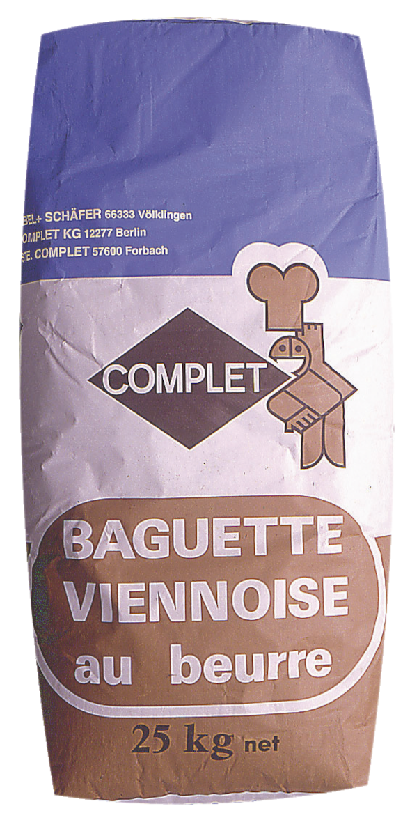 BAGUETTE VIENNOISE BEURRE SAC 25 KG
