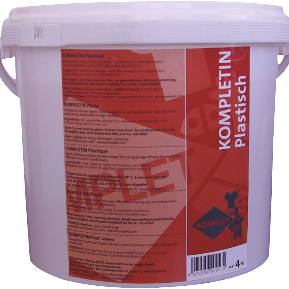 COMPLETIN PLASTIQUE SEAU 4 KG