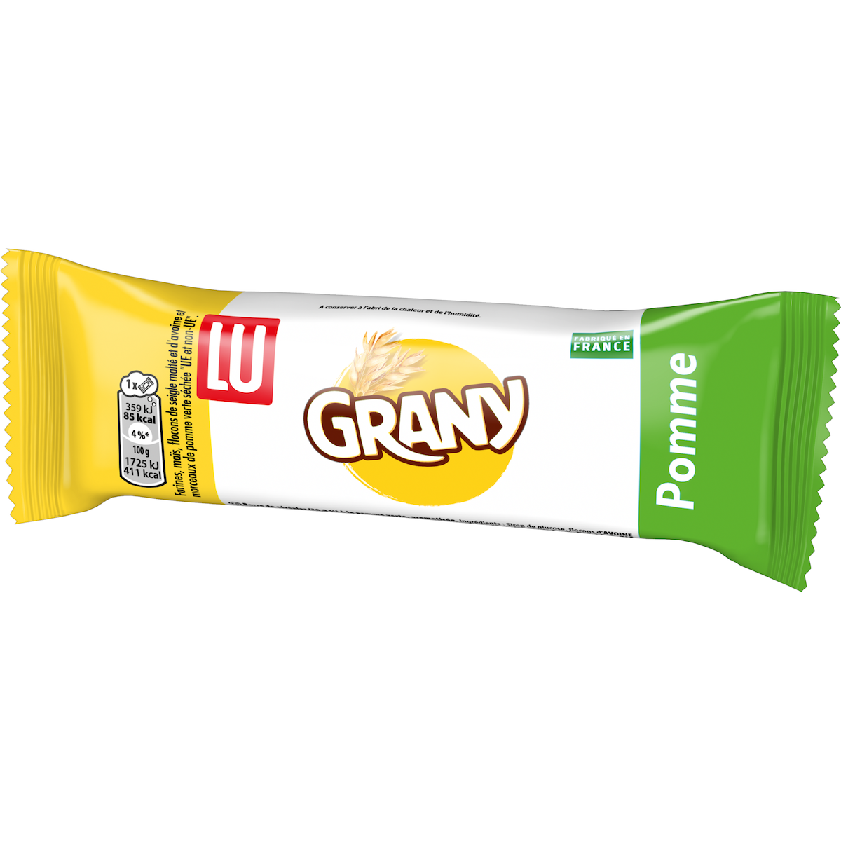 GRANY POMME VERTE - COLIS DE 120 BARRES 21G
