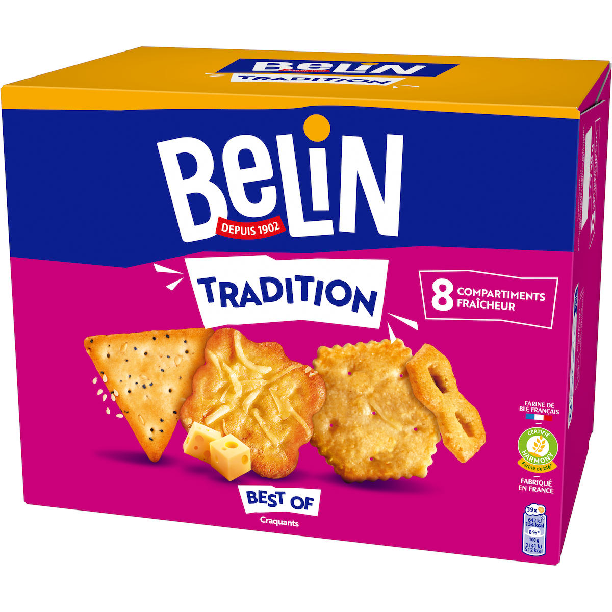 ASSORTIMENT SALE TRADITION - BOITE DE 720G
