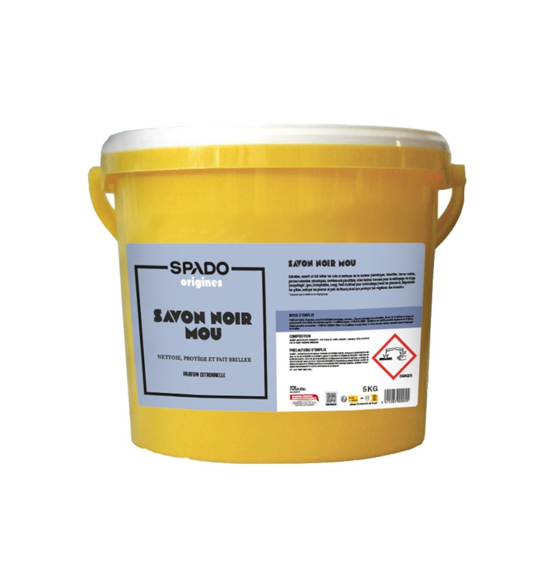 SAVON MOU NOIR CITRONNELLE