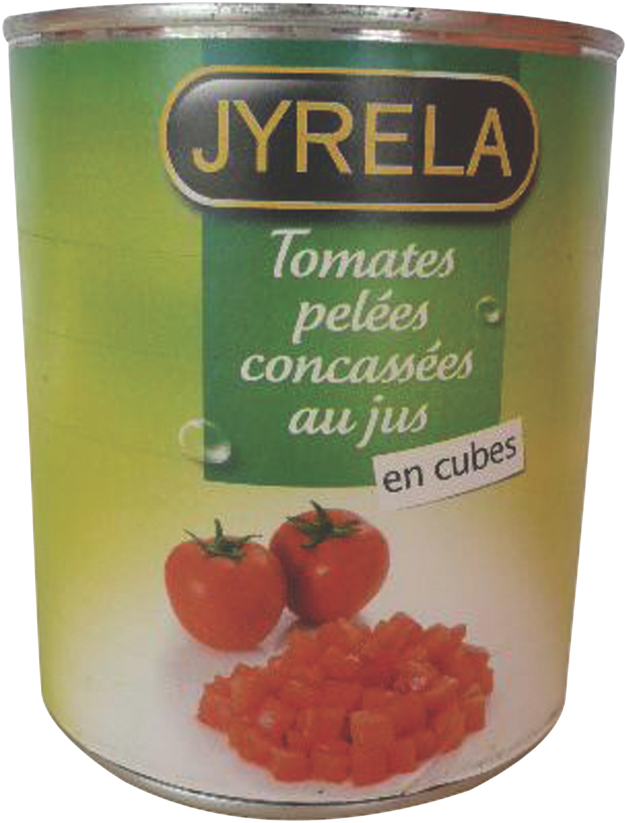 4/4 TOMATES CONCASSEES CUBES