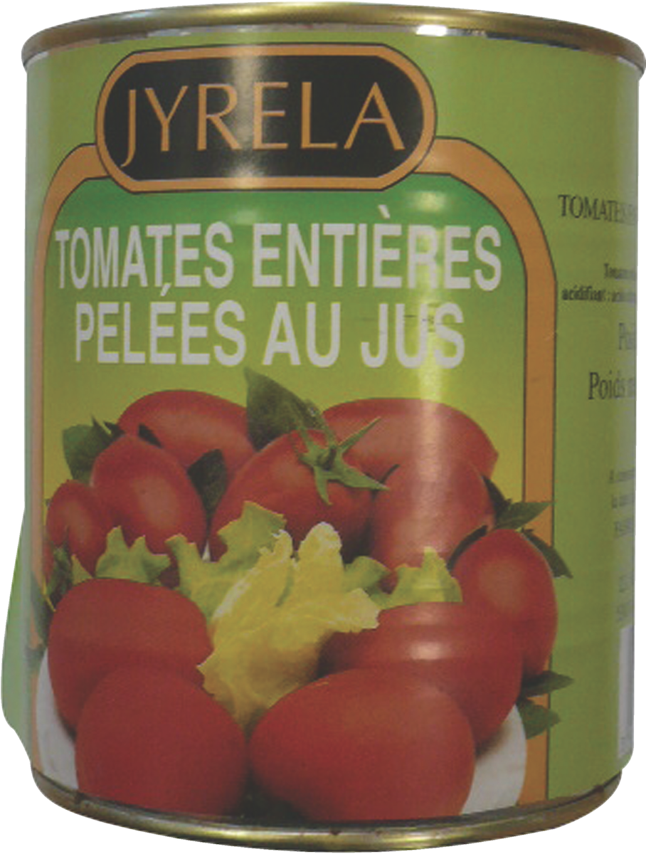 TOMATES ENTIERES PELEES 4/4