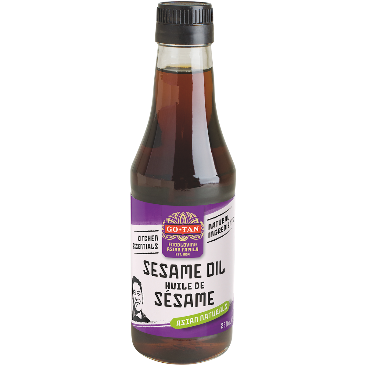 HUILE DE SESAME BOUTEILLE VERRE 250ML