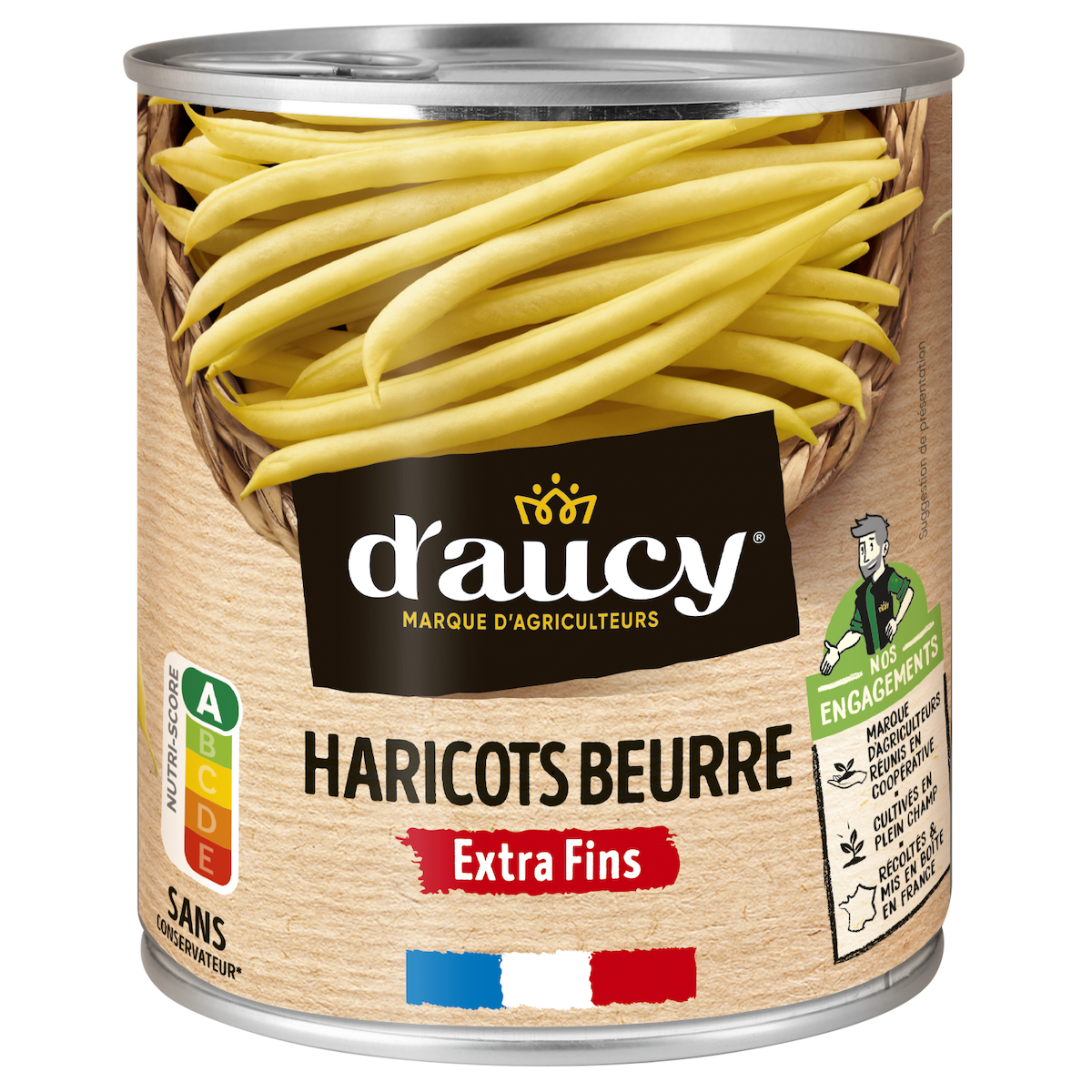HARICOTS BEURRE EXTRA FINS 4/4