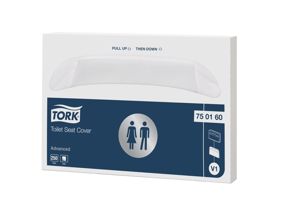 COUVRE SIÈGE BLANC POUR WC V1