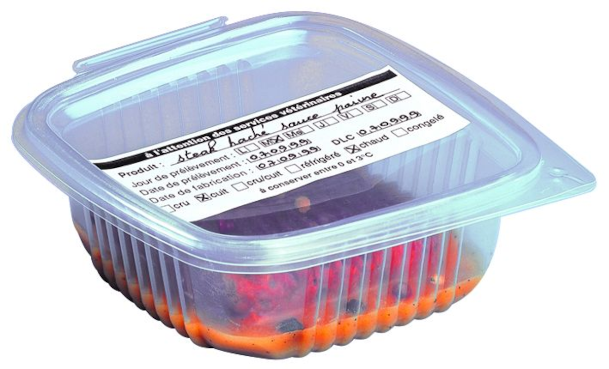 ETIQUETTE TRAÇABILITÉ ALIMENTAIRE PRÉ-IMPRIMÉE 89X36MM NET TÉMOIN