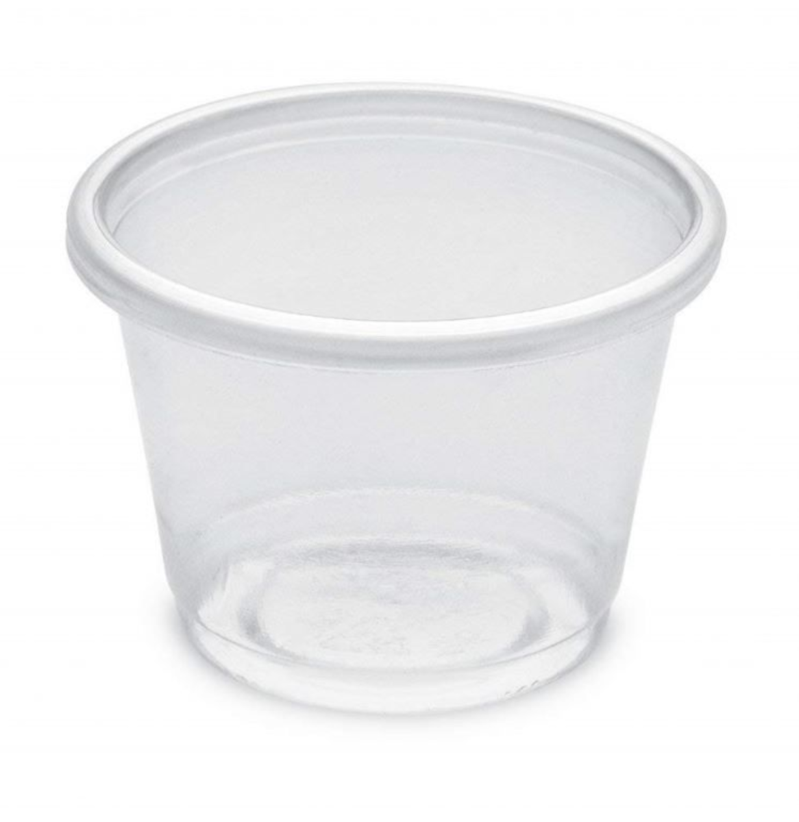 POT À SAUCE PET TRANSPARENT 60CC