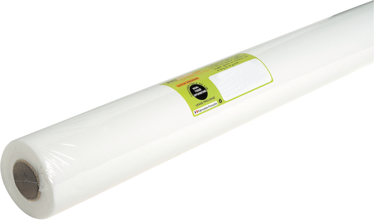 SPUNBOND L120X25 M BLANC