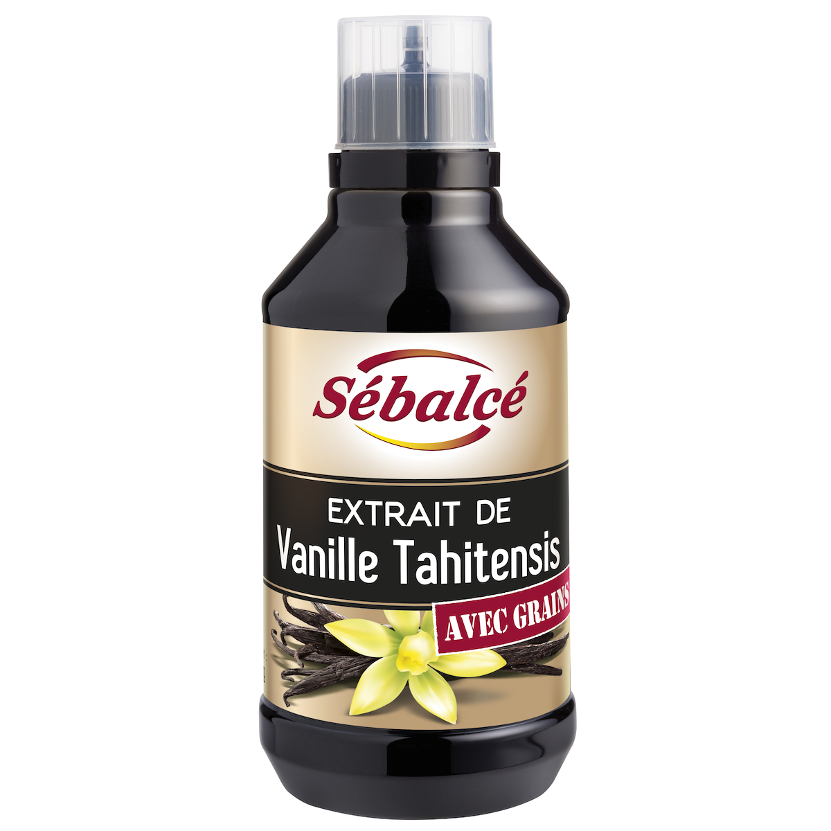 EXTRAIT DE VANILLE TAHITENSIS AVEC GRAINS BTL 500G