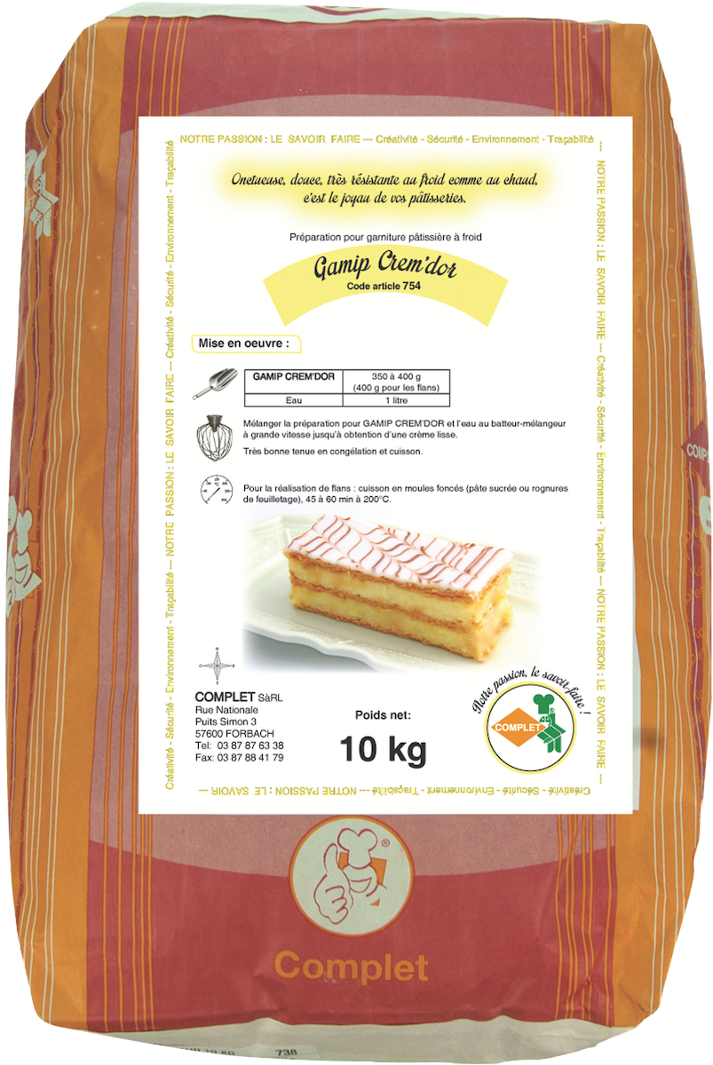 GAMIP CREM'DOR SAC 10KG