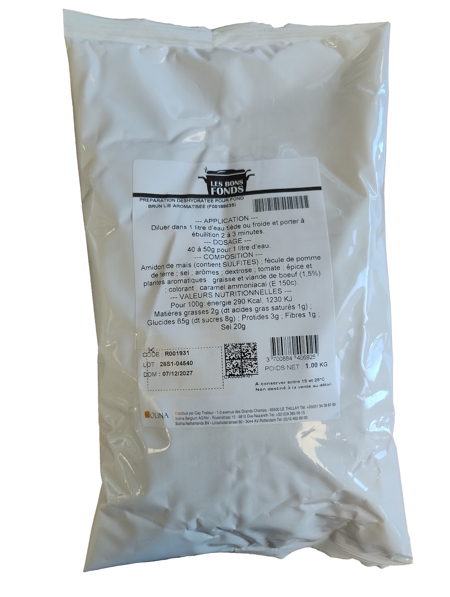 FOND BRUN LIE BASE - 1KG