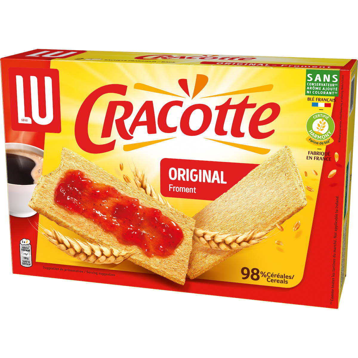 CRACOTTE AU FROMENT 250G