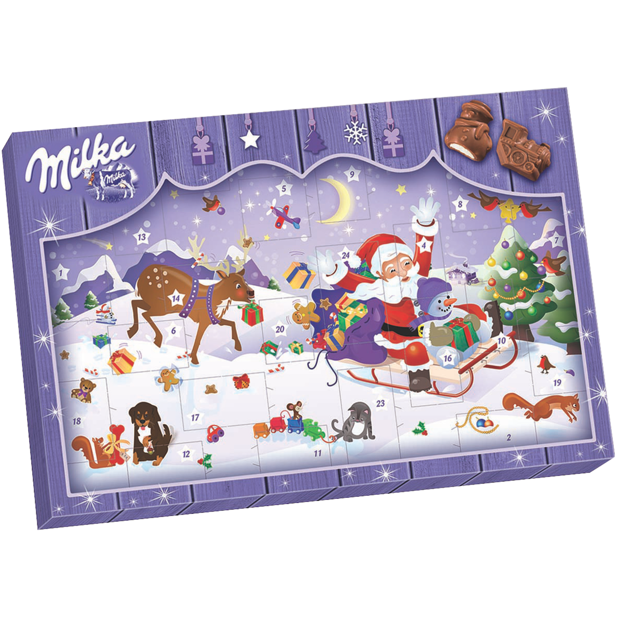 MILKA CALENDRIER DE L'AVENT 200G