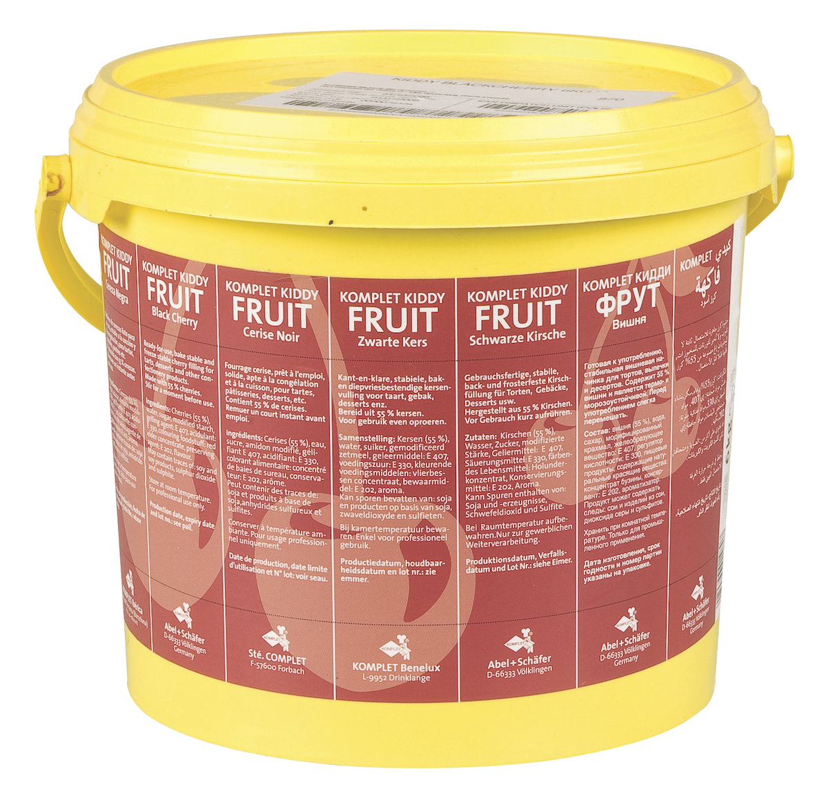 KIDDY BLACK CHERRY SEAU 6 KG