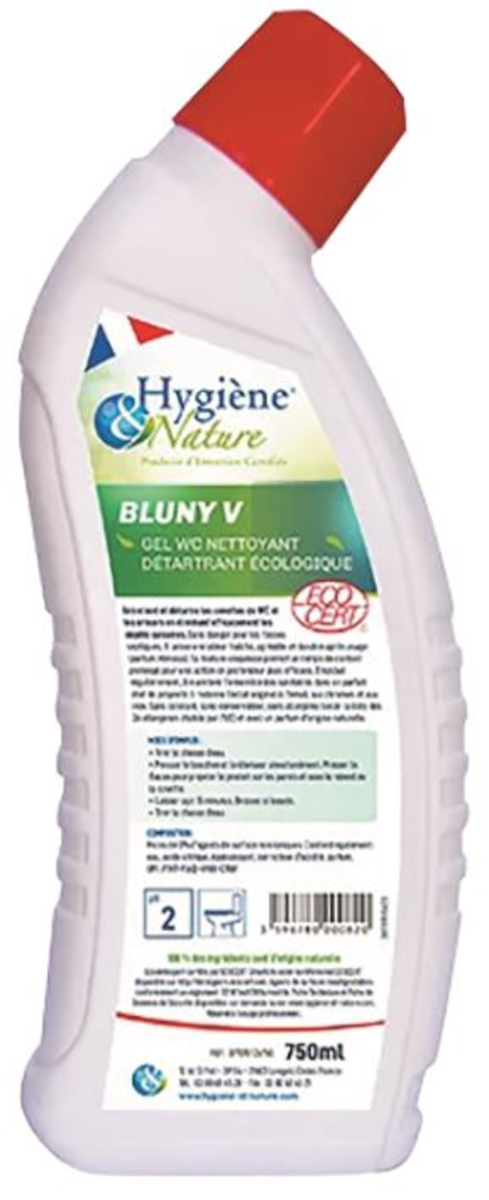 GEL WC DÉTARTRANT BLUNY V