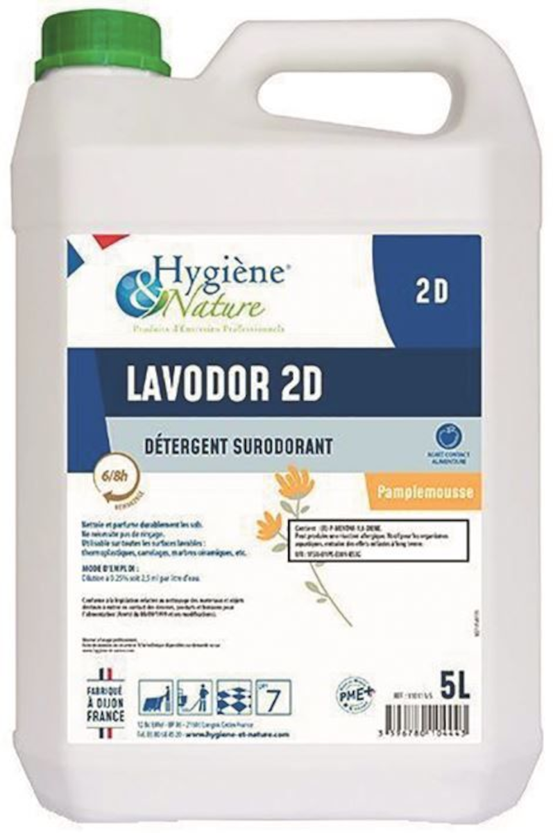 DÉTERGENT 2D LAVODOR PAMPLEMOUSSE
