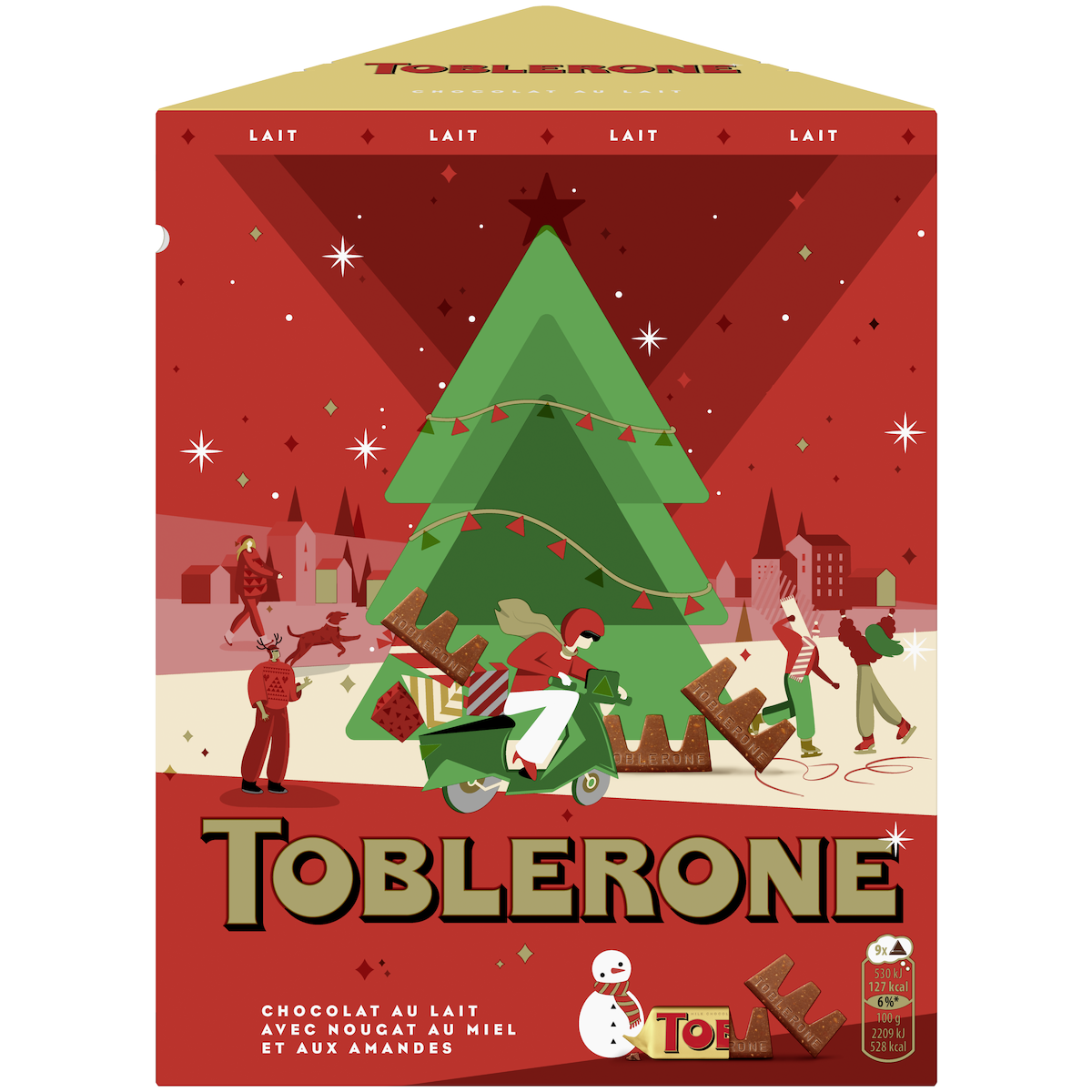 TOBLERONE MINI LAIT 280G