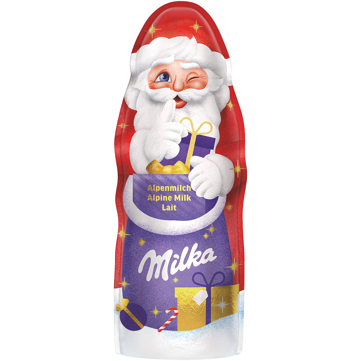 MILKA PERE NOEL LAIT 90G