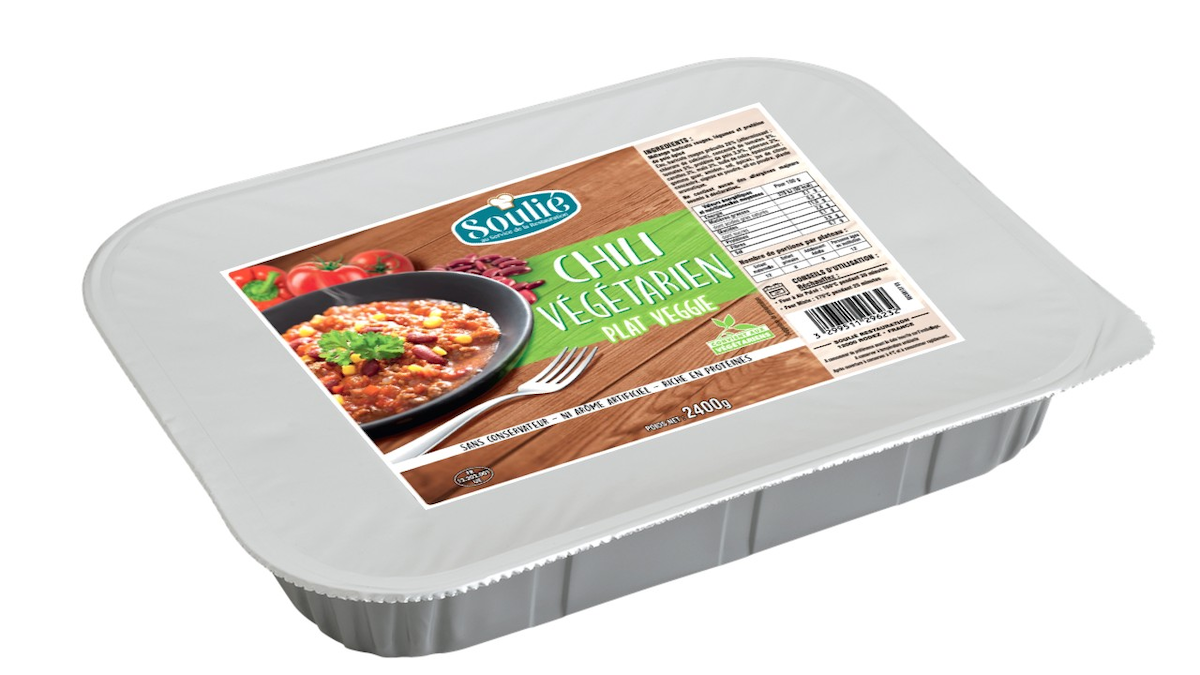 CHILI VEGETARIEN - PLATEAU 2,4KG