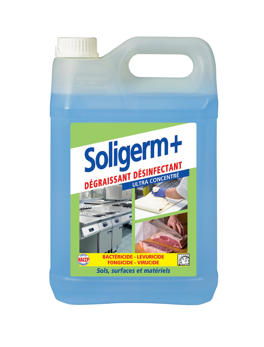 DÉGRAISSANT DÉSINFECTANT MULTI USAGES SOLIGERM +
