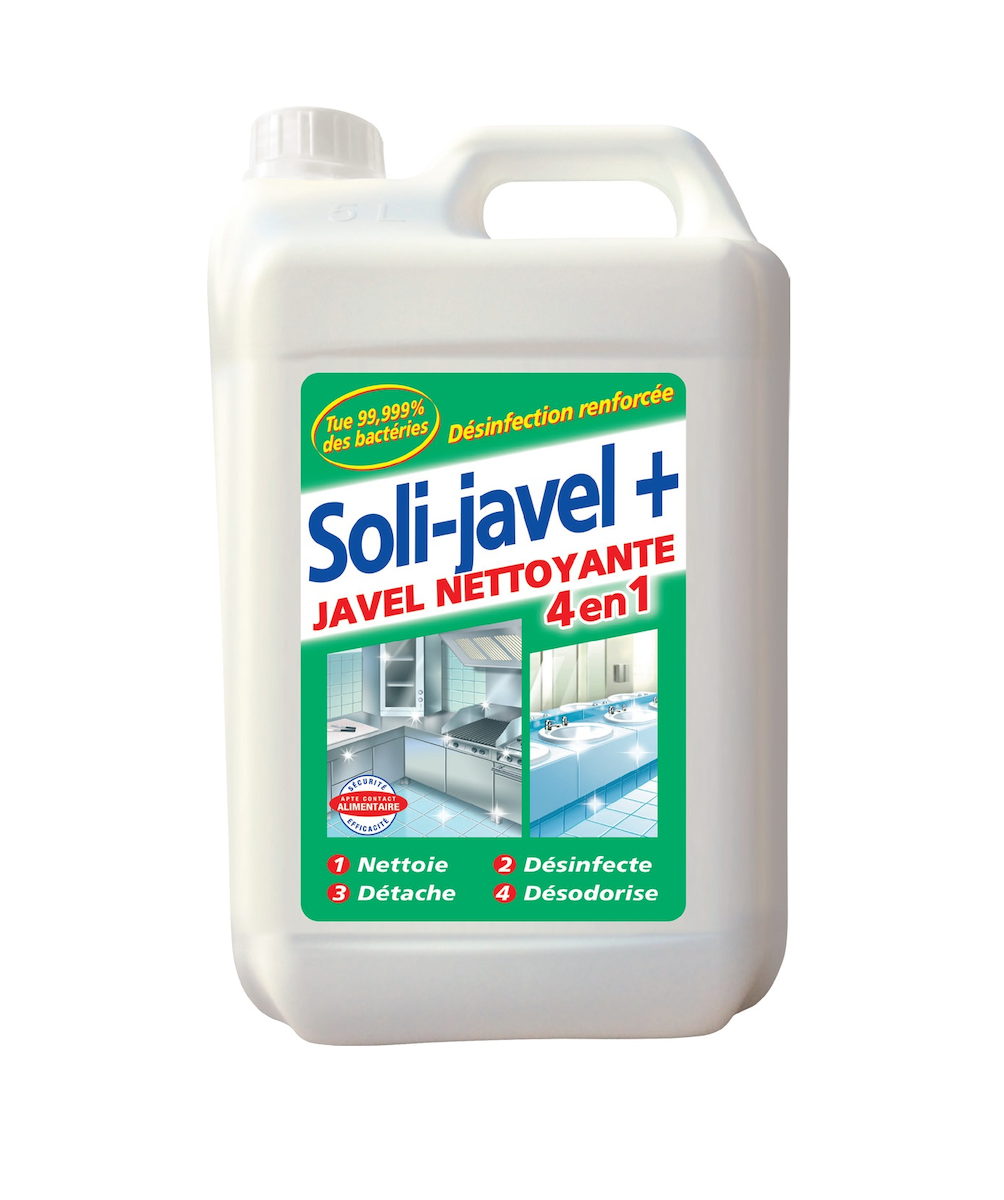 NETTOYANT SOLI-JAVEL + 4 EN 1