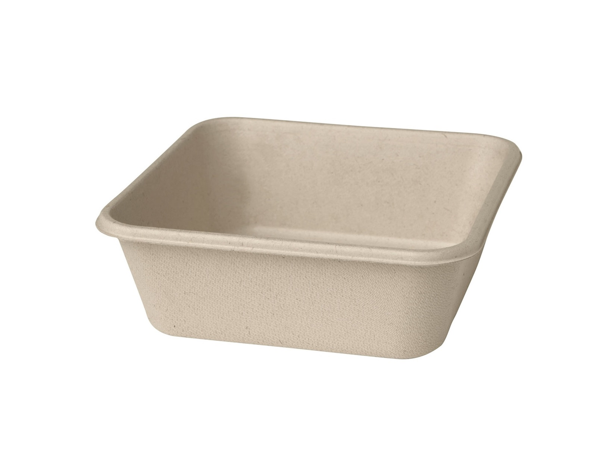 BOITE BAGASSE MARRON 900CC