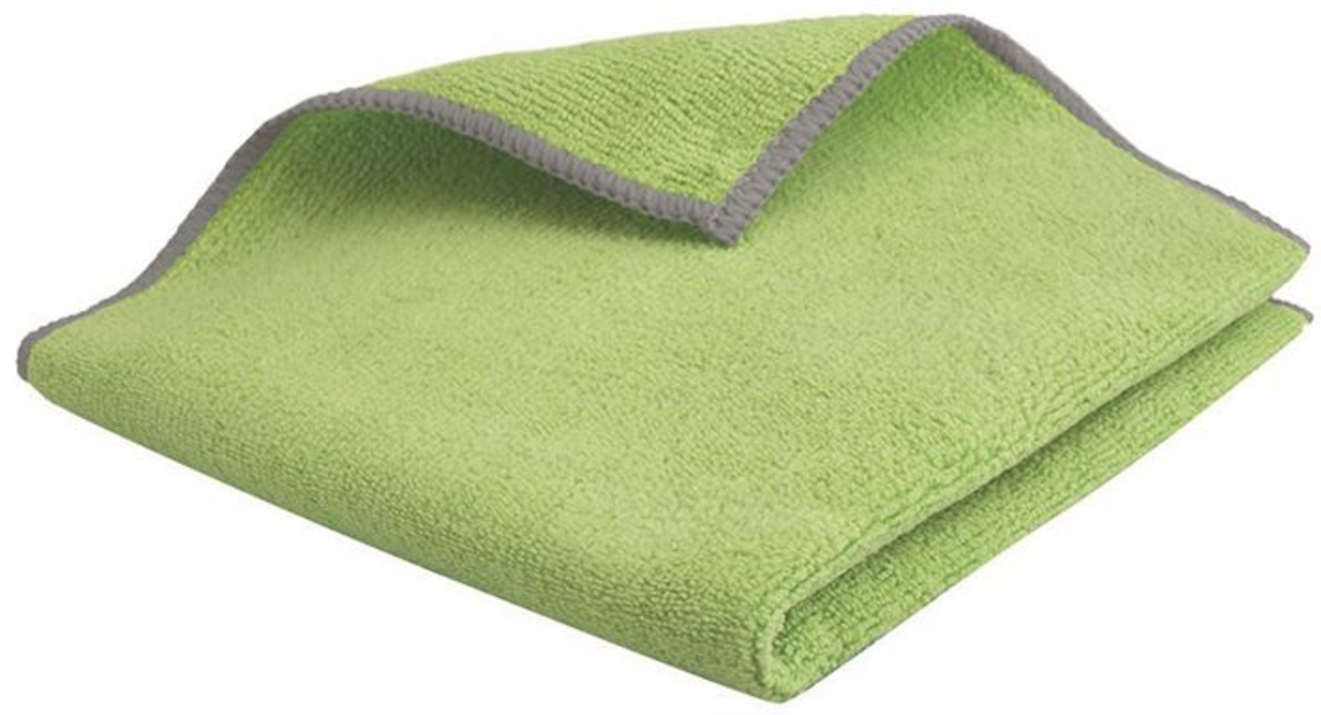LAVETTE MICROFIBRE PREMIUM 38X38CM VERTE