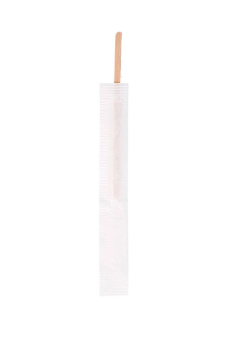 AGITATEUR À CAFÉ BOIS 11,4CM EMBALLÉ INDIVIDUELLEMENT