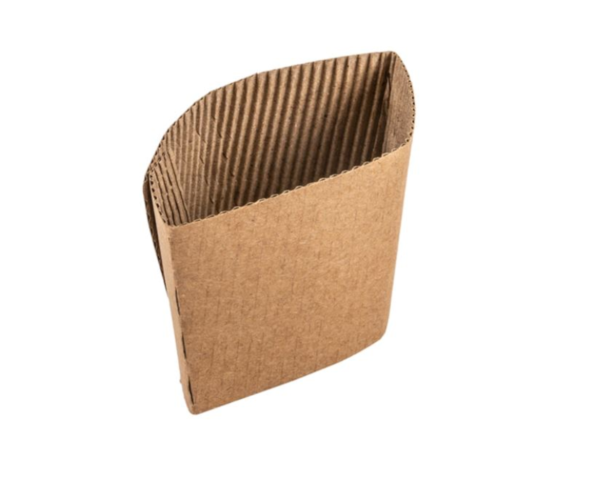 BAGUE ISOLANTE CARTON KRAFT POUR GOBELET