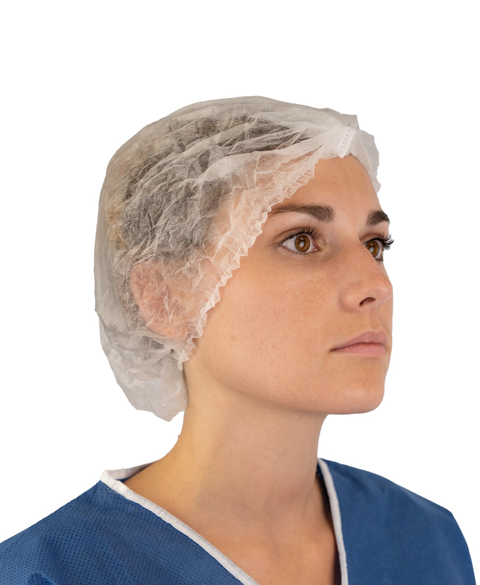 CHARLOTTE CLIP PP NON TISSÉ BLANCHE 53CM EN BOITE DISTRIBUTRICE