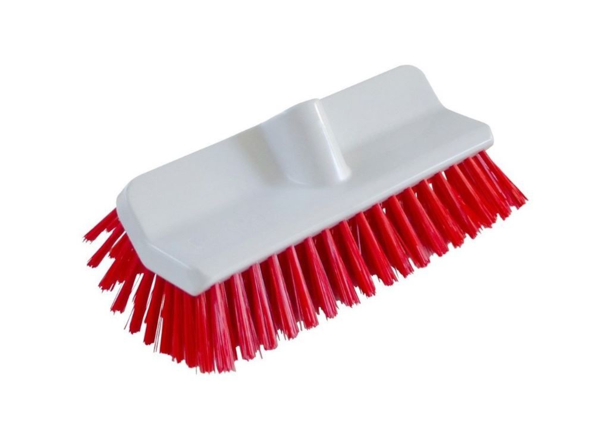 FROTTOIR RÉCUREUR BI-LEVEL 25CM ROUGE