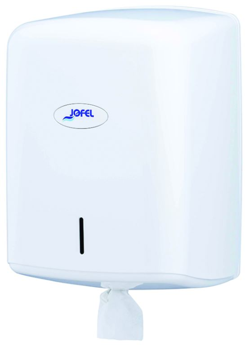 DISTRIBUTEUR BOBINE À DÉVIDAGE CENTRAL BLANC