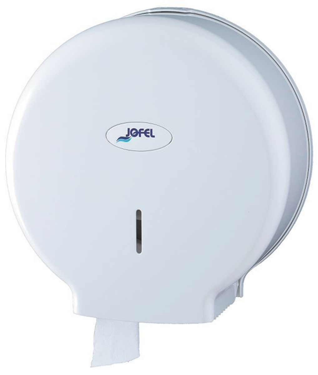 DISTRIBUTEUR PAPIER TOILETTE MINI JUMBO BLANC