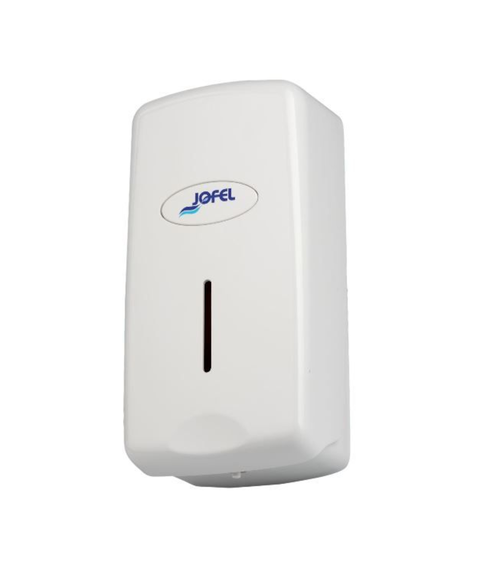DISTRIBUTEUR SAVON À REMPLISSAGE 1L BLANC