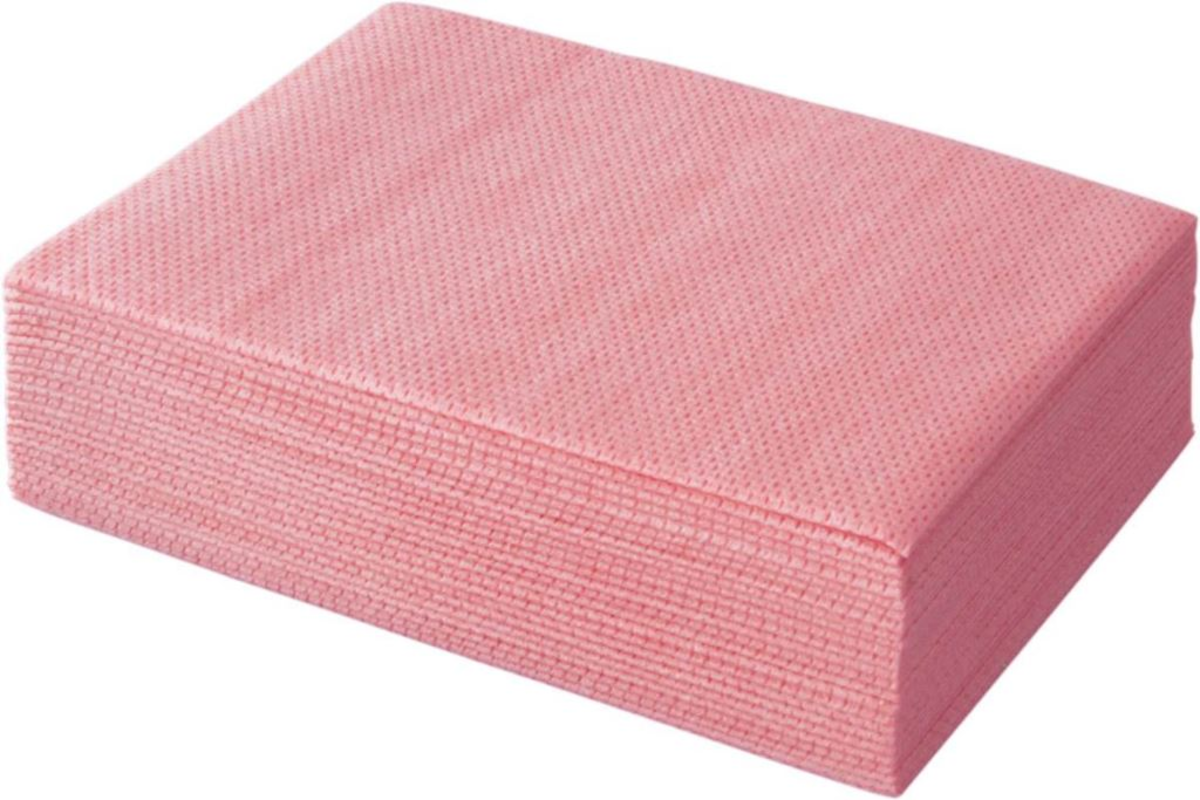 LAVETTE NON TISSÉE 51X36CM ROSE