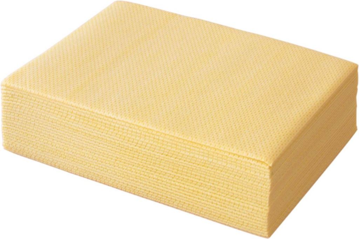 LAVETTE NON TISSÉE 51X36CM JAUNE