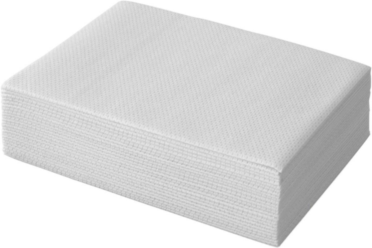 LAVETTE NON TISSÉE 51X36CM BLANCHE