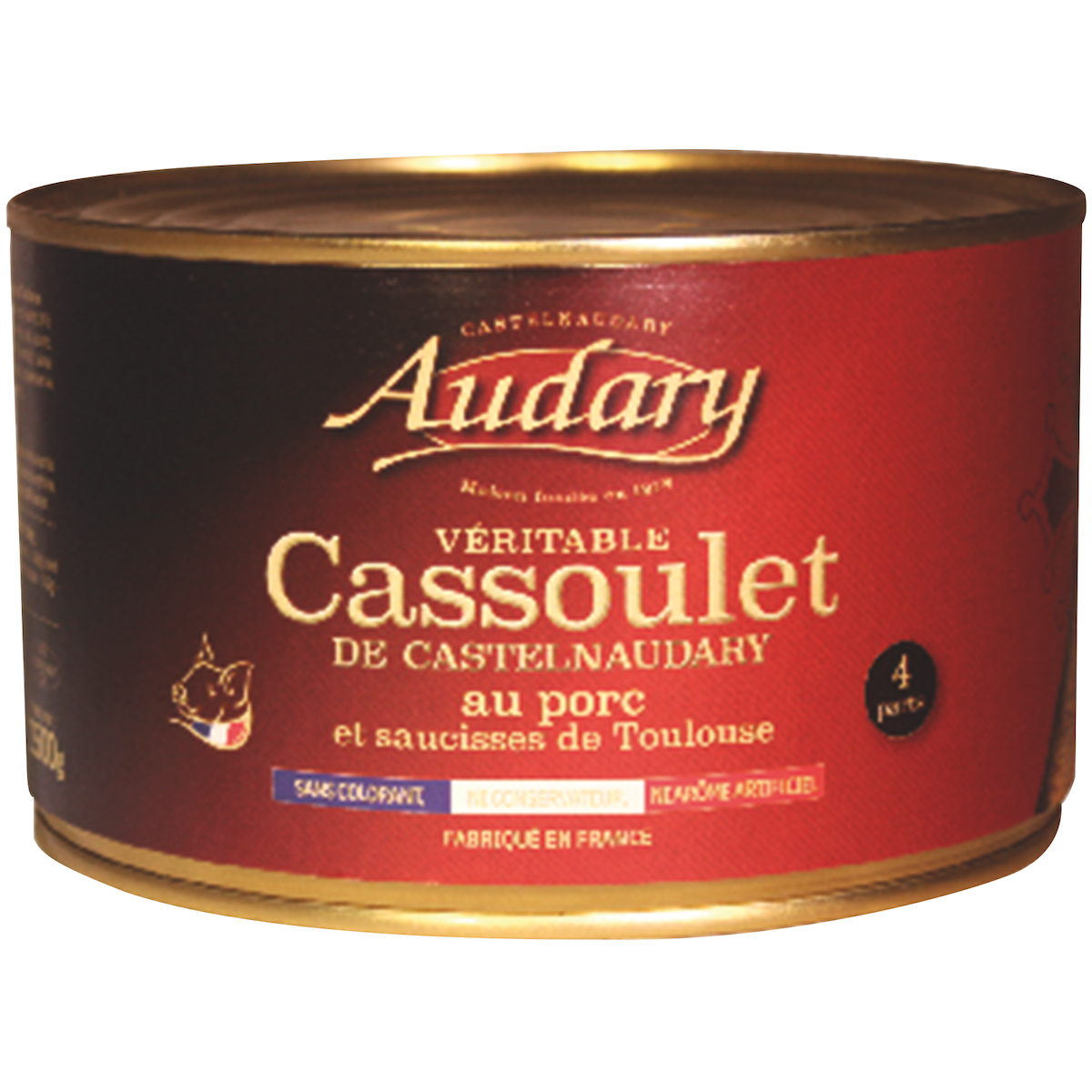 CASSOULET DE CASTELNAUDARY AU PORC 2/1