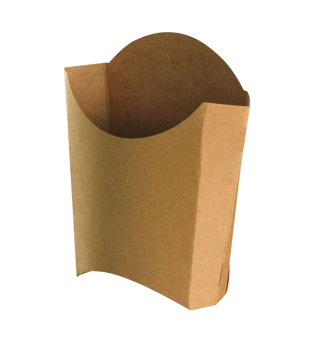 ETUI FRITES CARTON KRAFT BRUN 9X13,2X13CM