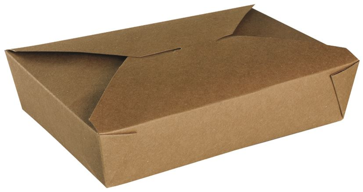 BOITE REPAS CARTON KRAFT BRUN 1500CC