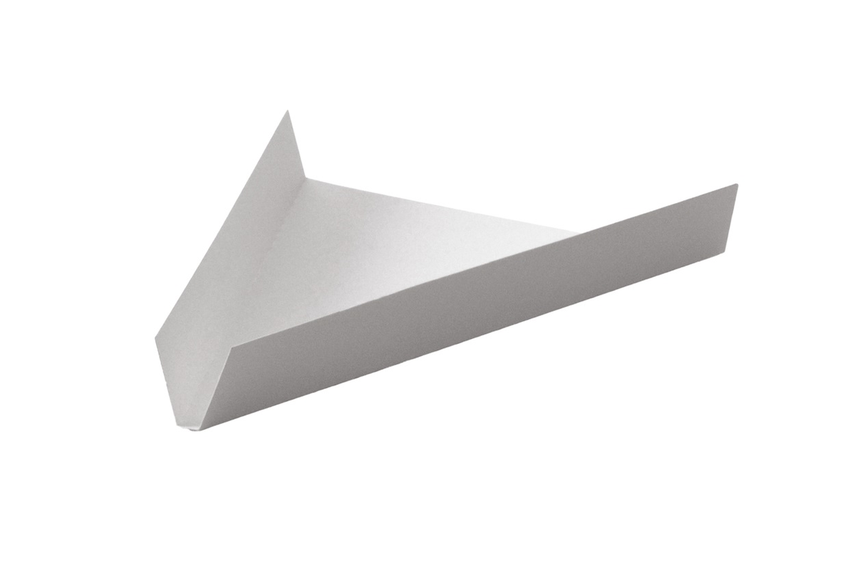 TRIANGLE QUICHE CARTON BLANC 17X12X2CM