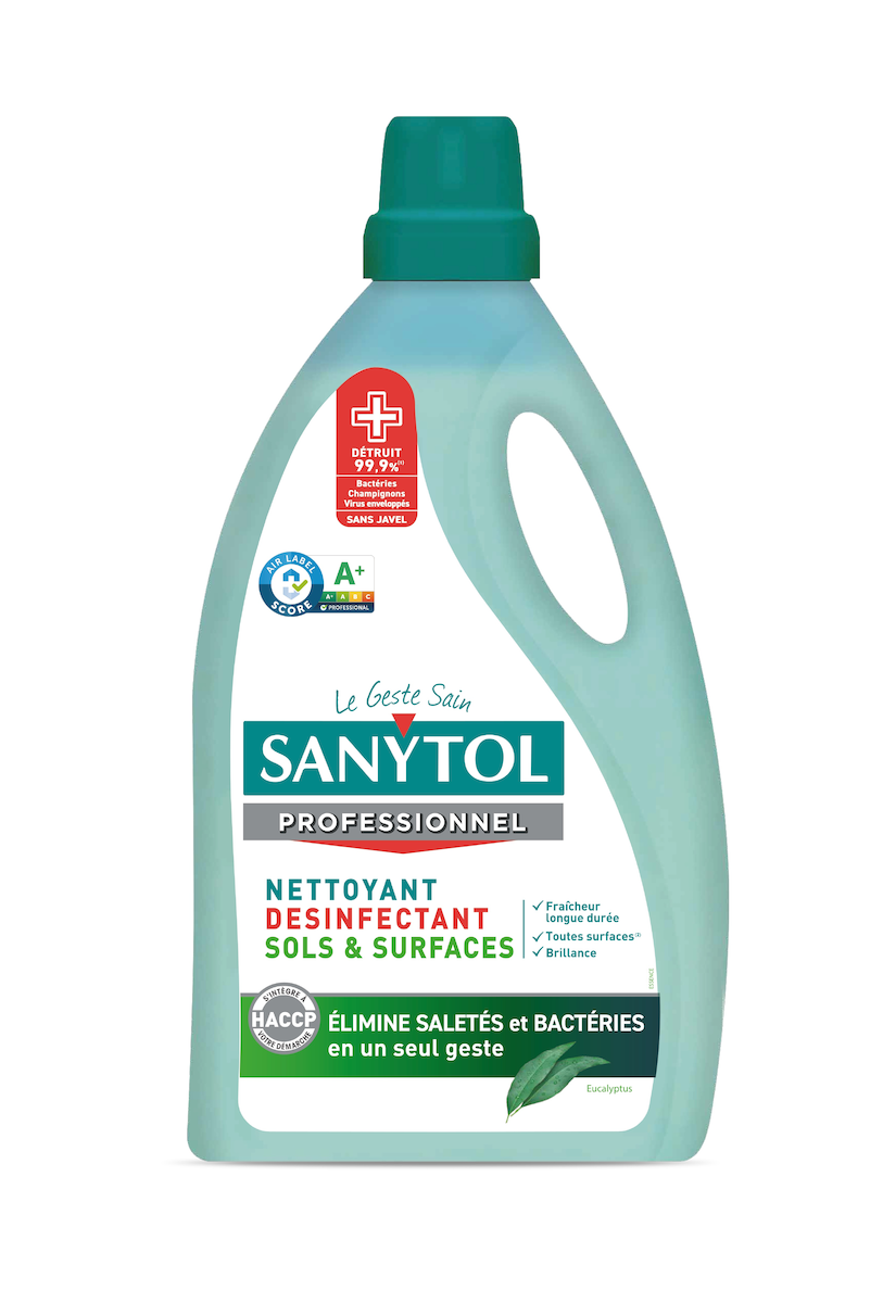 NETTOYANT DÉSINFECTANT SOLS & SURFACES EUCALYPTUS