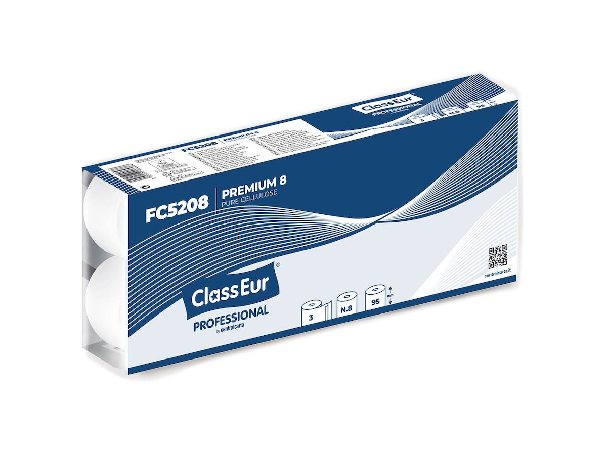 ROULEAU PAPIER TOILETTE 3 PLIS BLANC 250 FORMATS