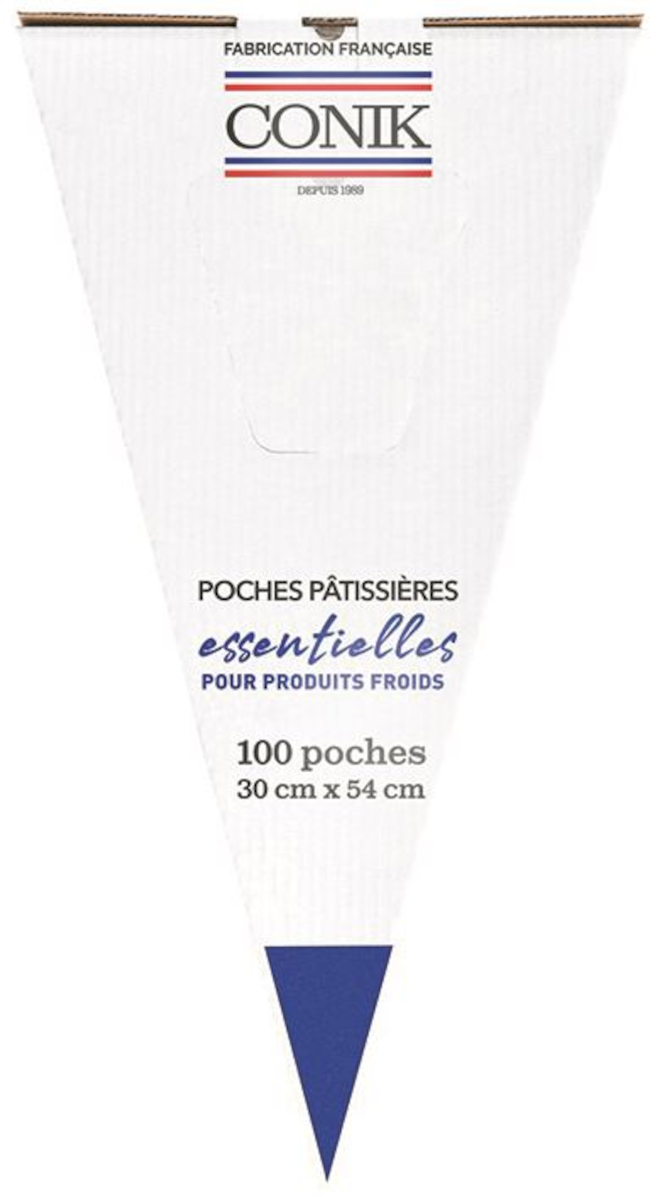 POCHE PÂTISSIÈRE TRANSPARENTE JETABLE EN BOITE DISTRIBUTRICE