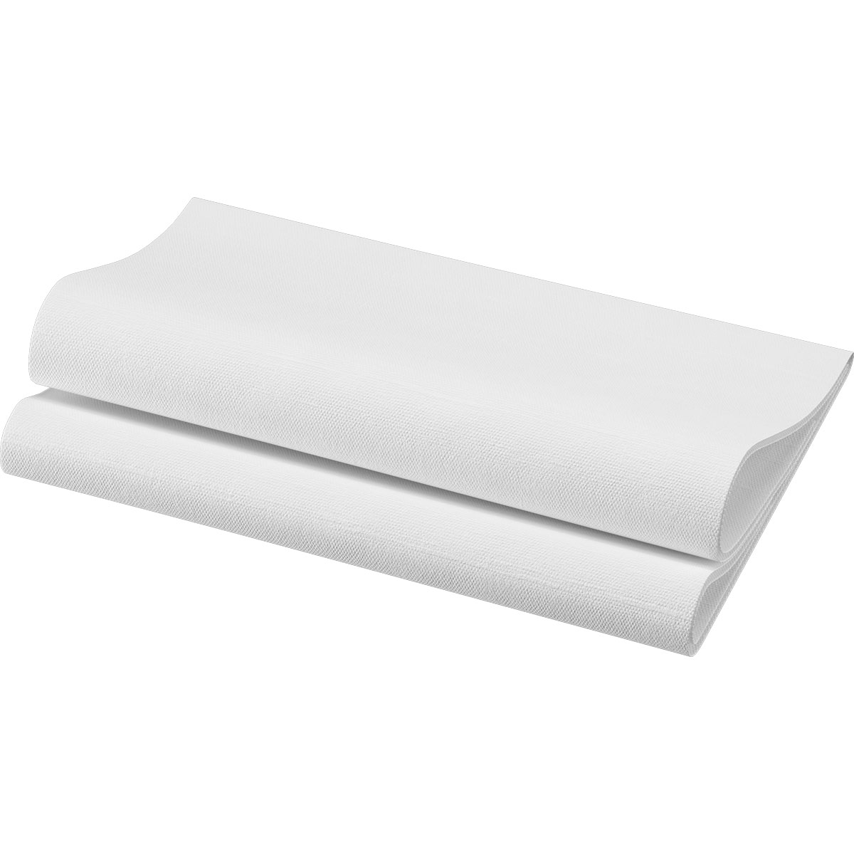 SERVIETTE NON TISSÉE BIO DUNISOFT 40X40CM BLANCHE