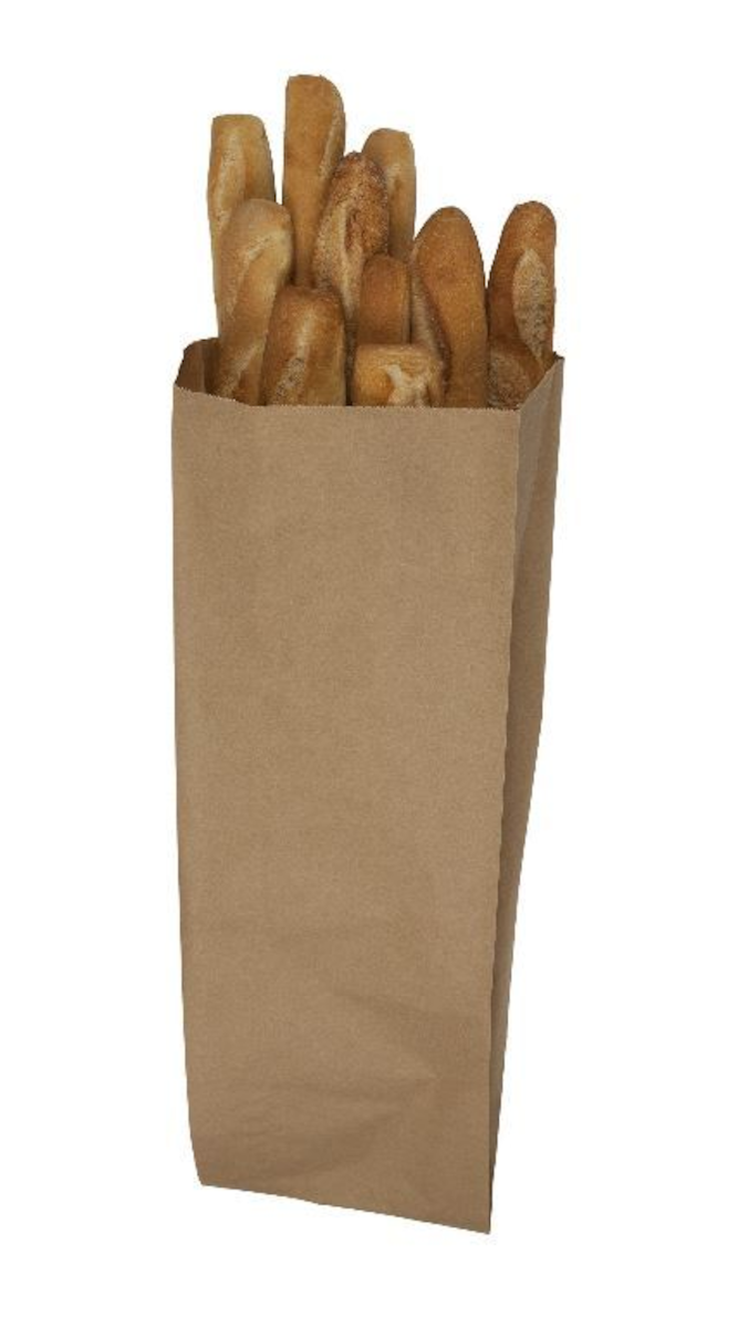 SAC REGROUPEMENT À PAIN PAPIER KRAFT BRUN 30X20X86CM