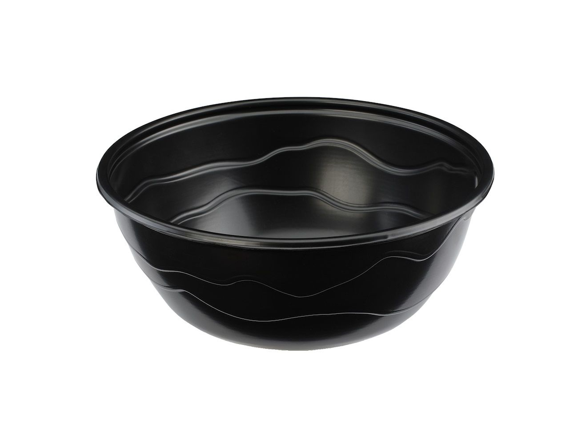 SALADIER PP NOIR RÉUTILISABLE 1000CC